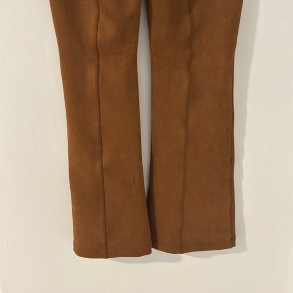 Suede spanks, tummy control flare leg size large - Picture 4 of 5